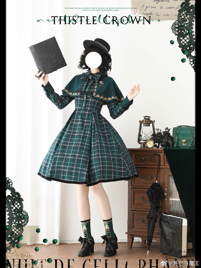 Thistle Crown ロング丈ワンピース