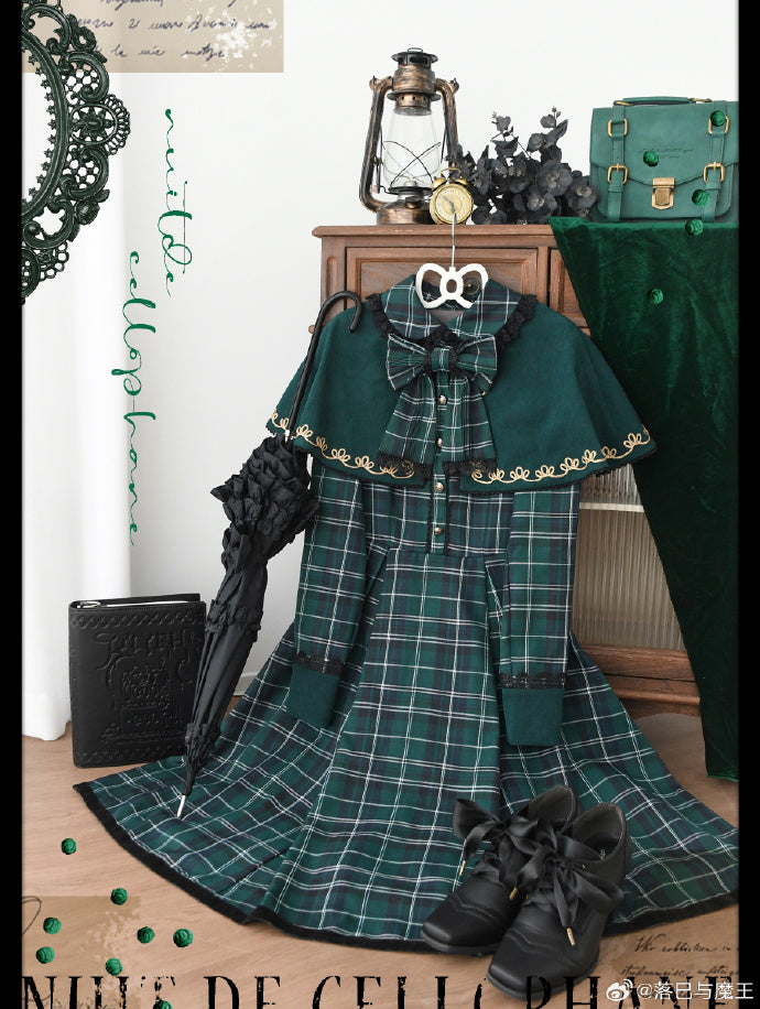 Thistle Crown ロング丈ワンピース