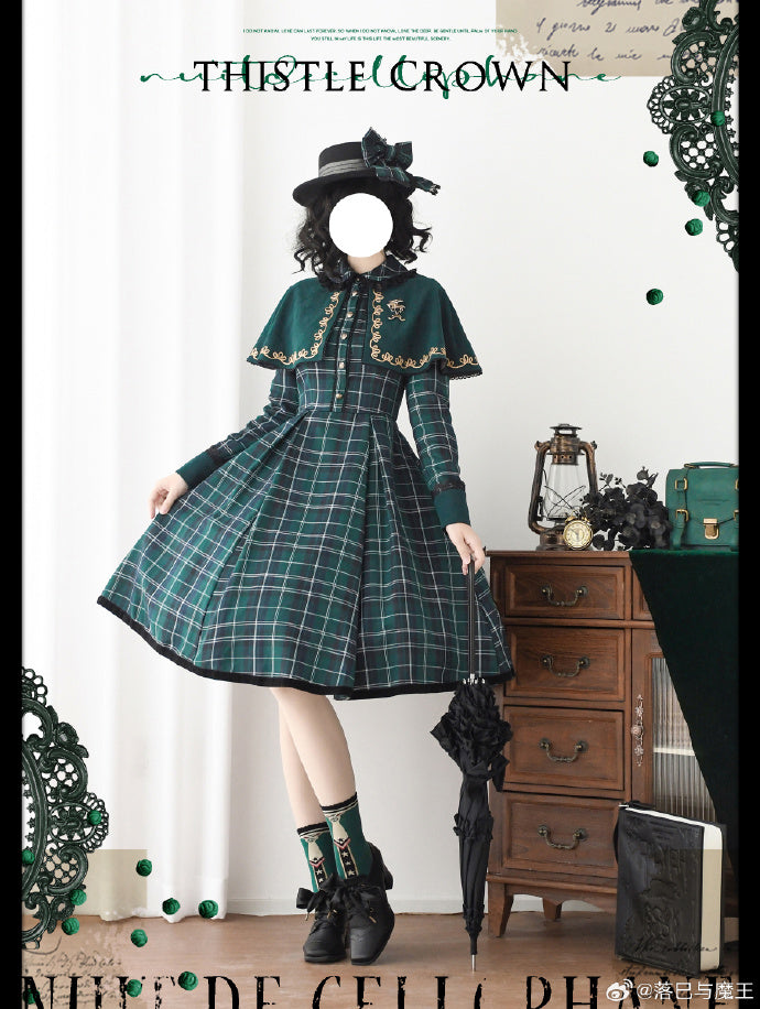 Thistle Crown ロング丈ワンピース