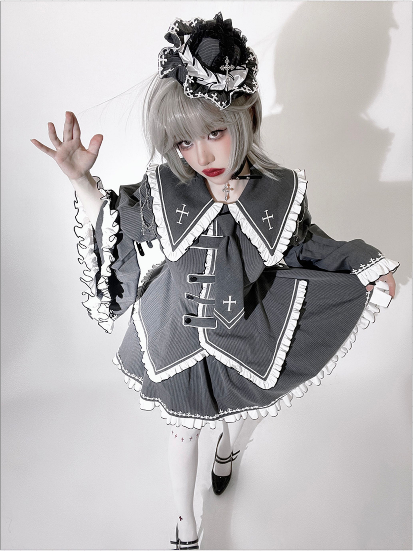 Cross Belt 制服風ゴシックセットアップ