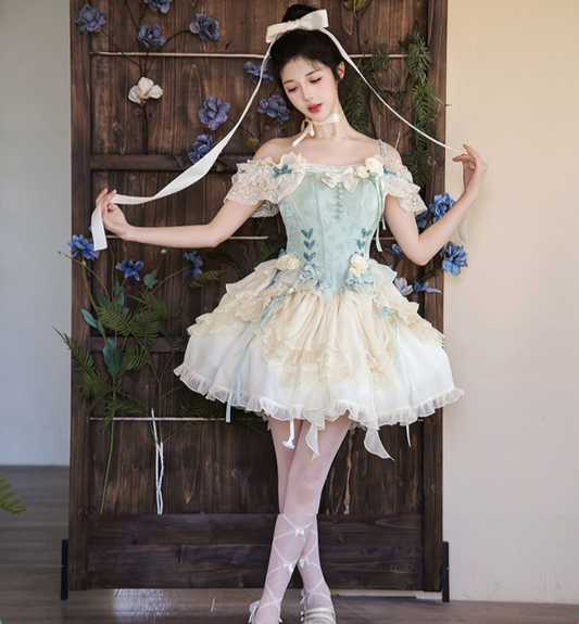 Kitty 2点セット☆白 クラロリ 甘ロリ しゅくれどーる ロリィタ 雪の Kitty 2点セット☆白 クラロリ 甘ロリ しゅくれどーる ロリィタ 雪の