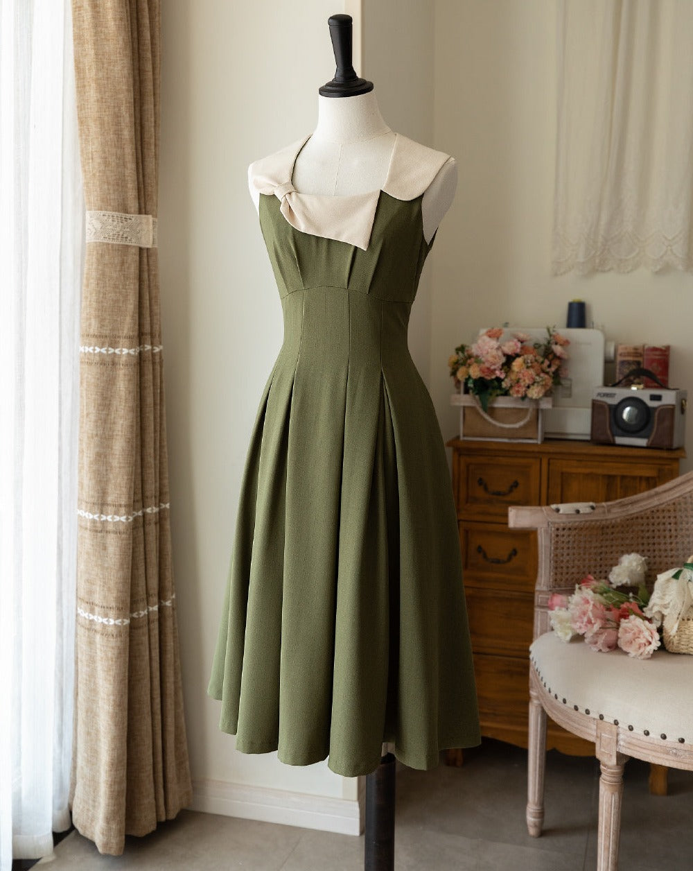 Summer Forest Elegant Classic Setup with Ribbon Hair Accessory
