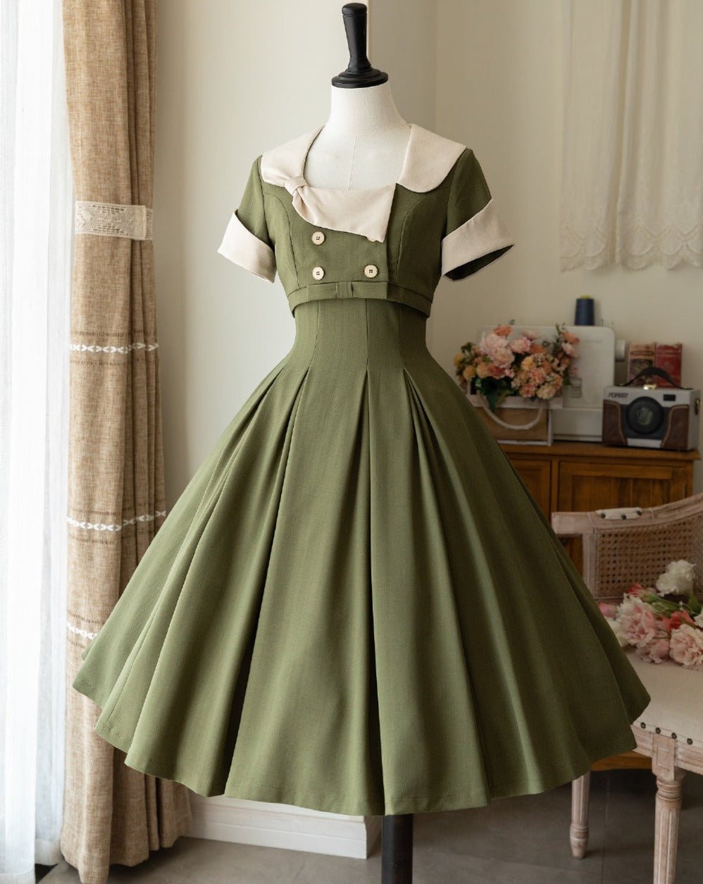 Summer Forest Elegant Classic Setup with Ribbon Hair Accessory