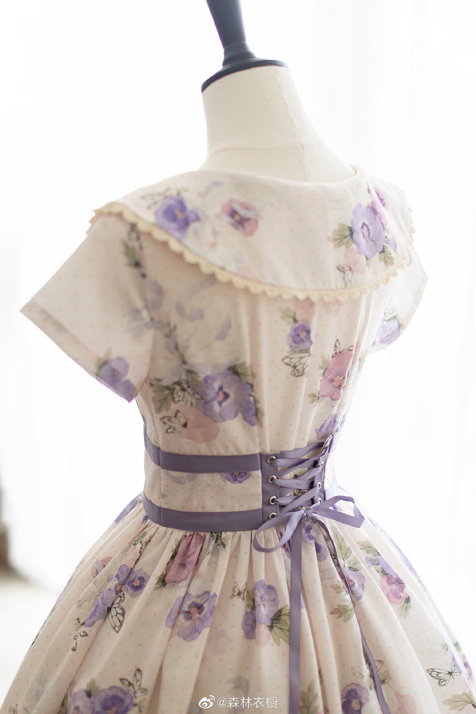 Forest Holidays Summer Dress with Headband, 5 Patterns [Type 1]