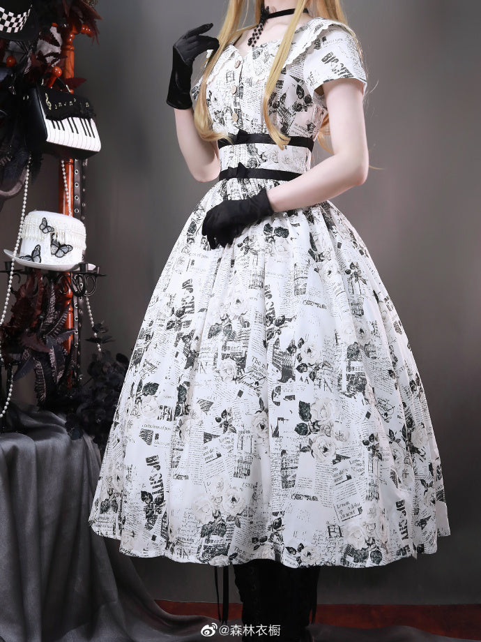 Forest Holidays Summer Dress with Headband, 5 Patterns [Type 1]