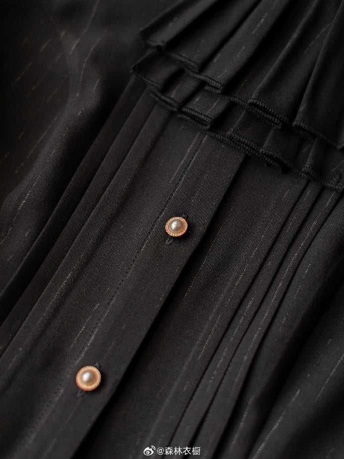[Pre-order] Small Manor Classical Jabotai Blouse [Buy together for 20% off]