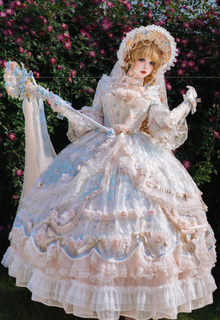 Royal tea party 薔薇のプリンセスドレス