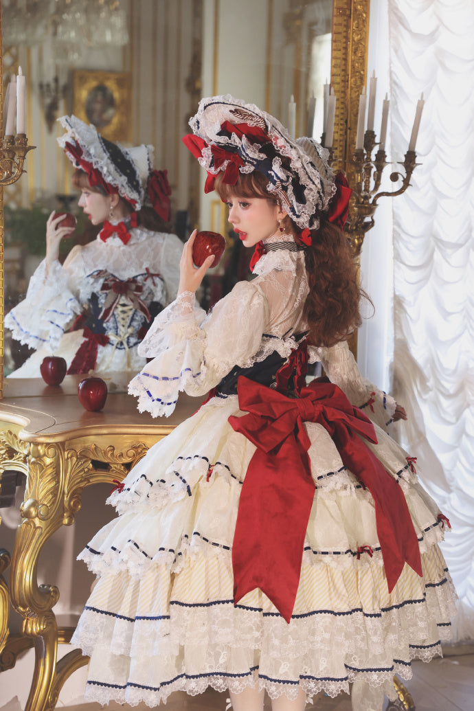 【再販・受注予約8/8まで】Dream Alice ラグジュアリーセットアップ／白雪姫／ロング丈