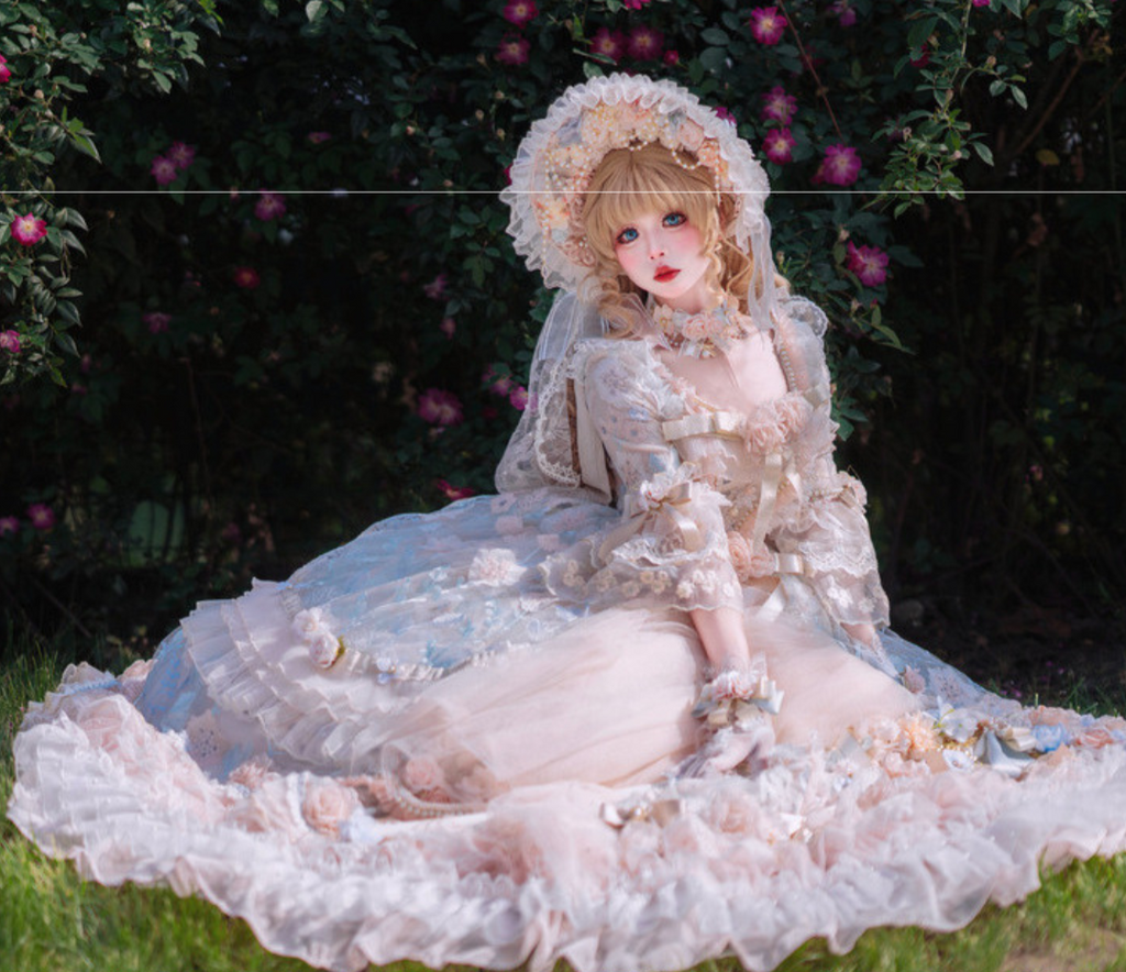 Royal tea party 薔薇のプリンセスドレス