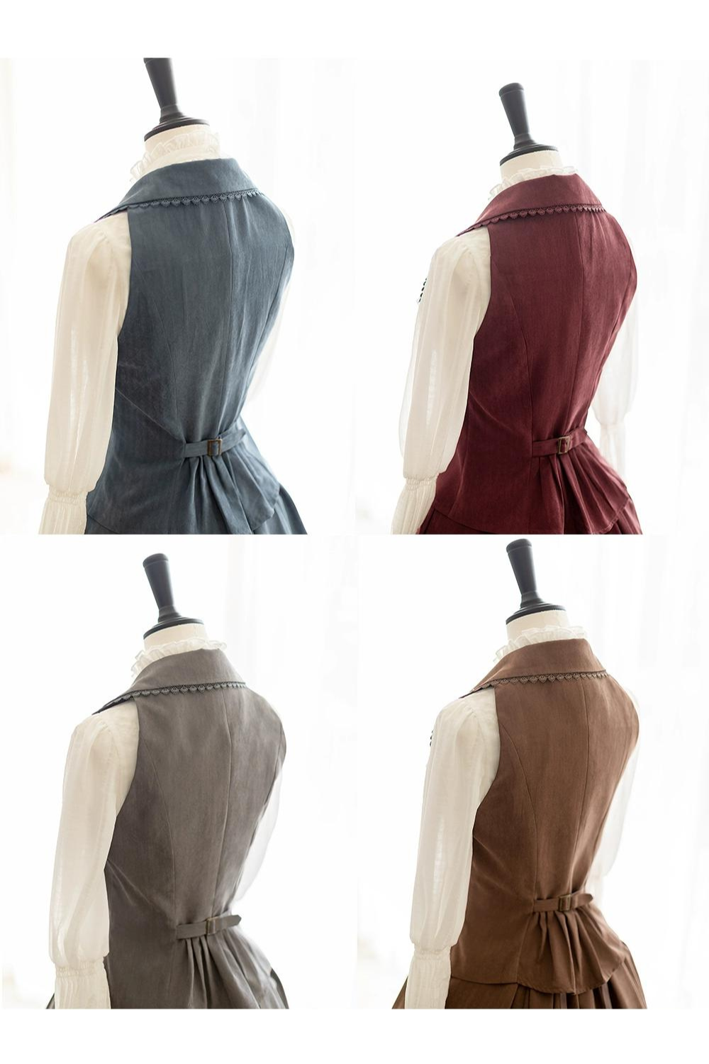 Misty Forest クラシカルベストとスカート 全４色