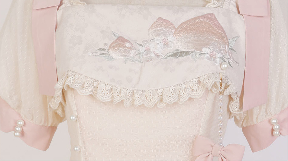 Little Peach スウィートフェアリー半袖ワンピース
