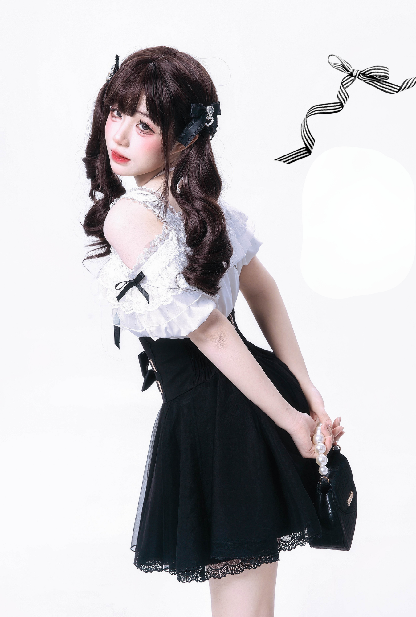 Black Heart サブカル地雷系ミニ丈セットアップ