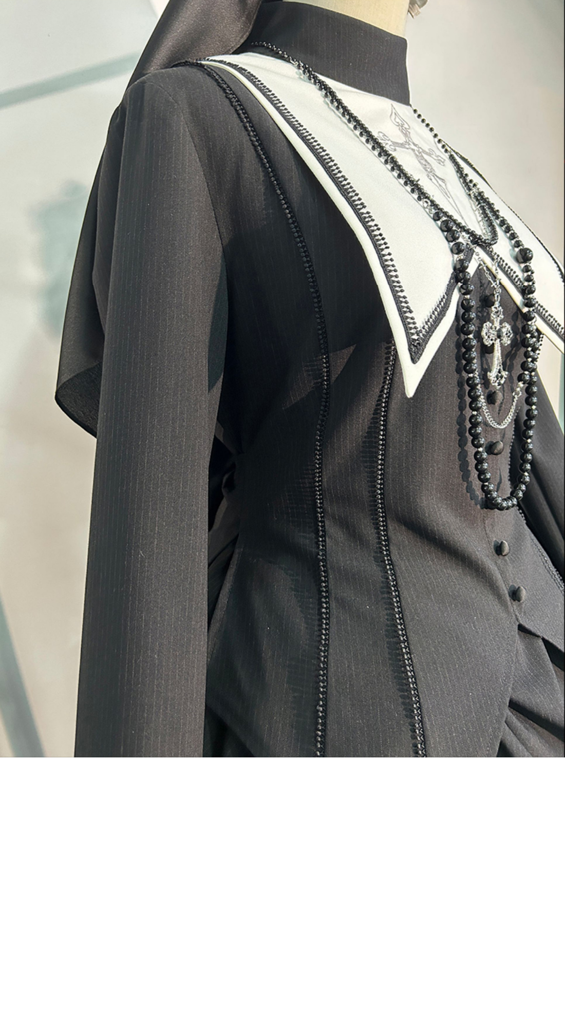 【同時購入のみ】Prayer of Peace ウィンプル・ネックレス