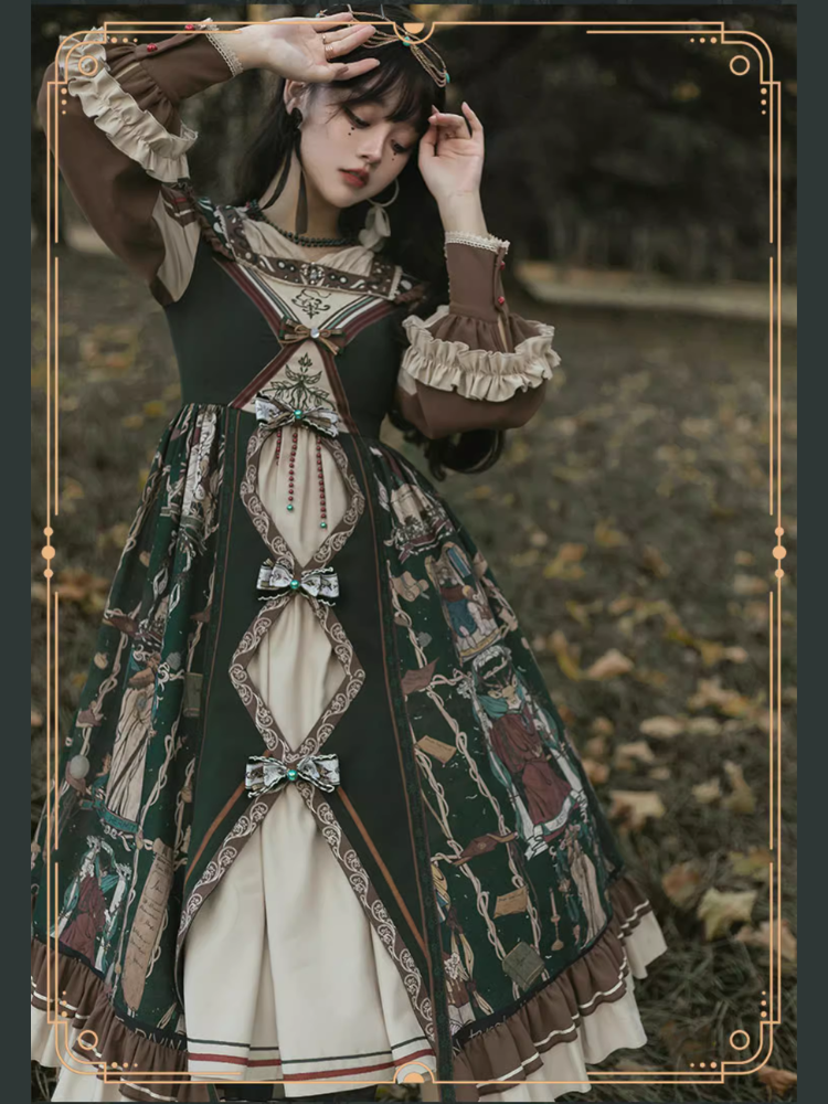 Tarot エジプト風フーディーワンピース ネックレス付