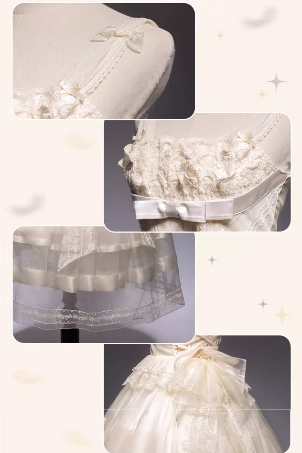 swan lake off white jumper skirt