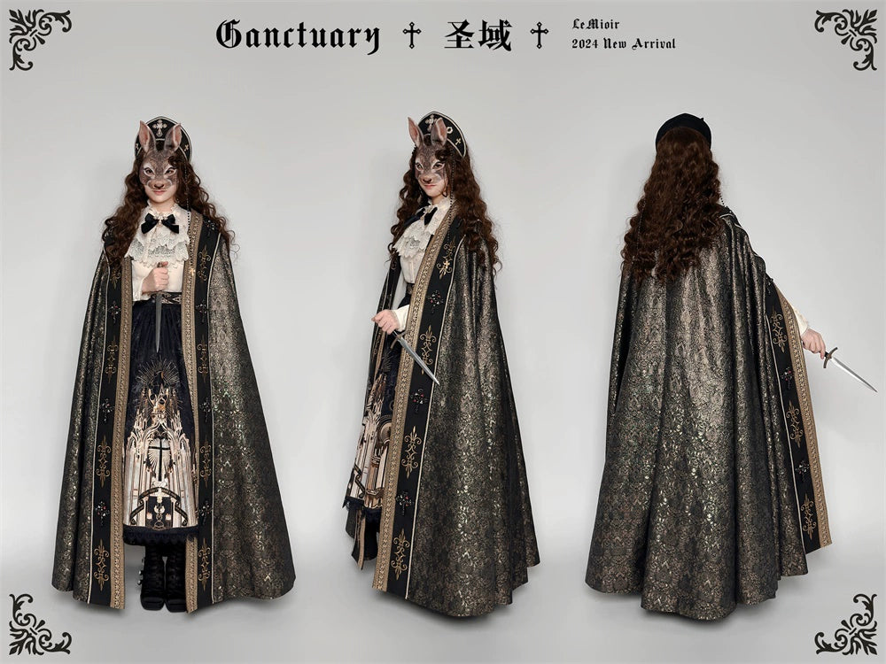 [Sale period ended] Sanctuary Gothic Lolita print skirt