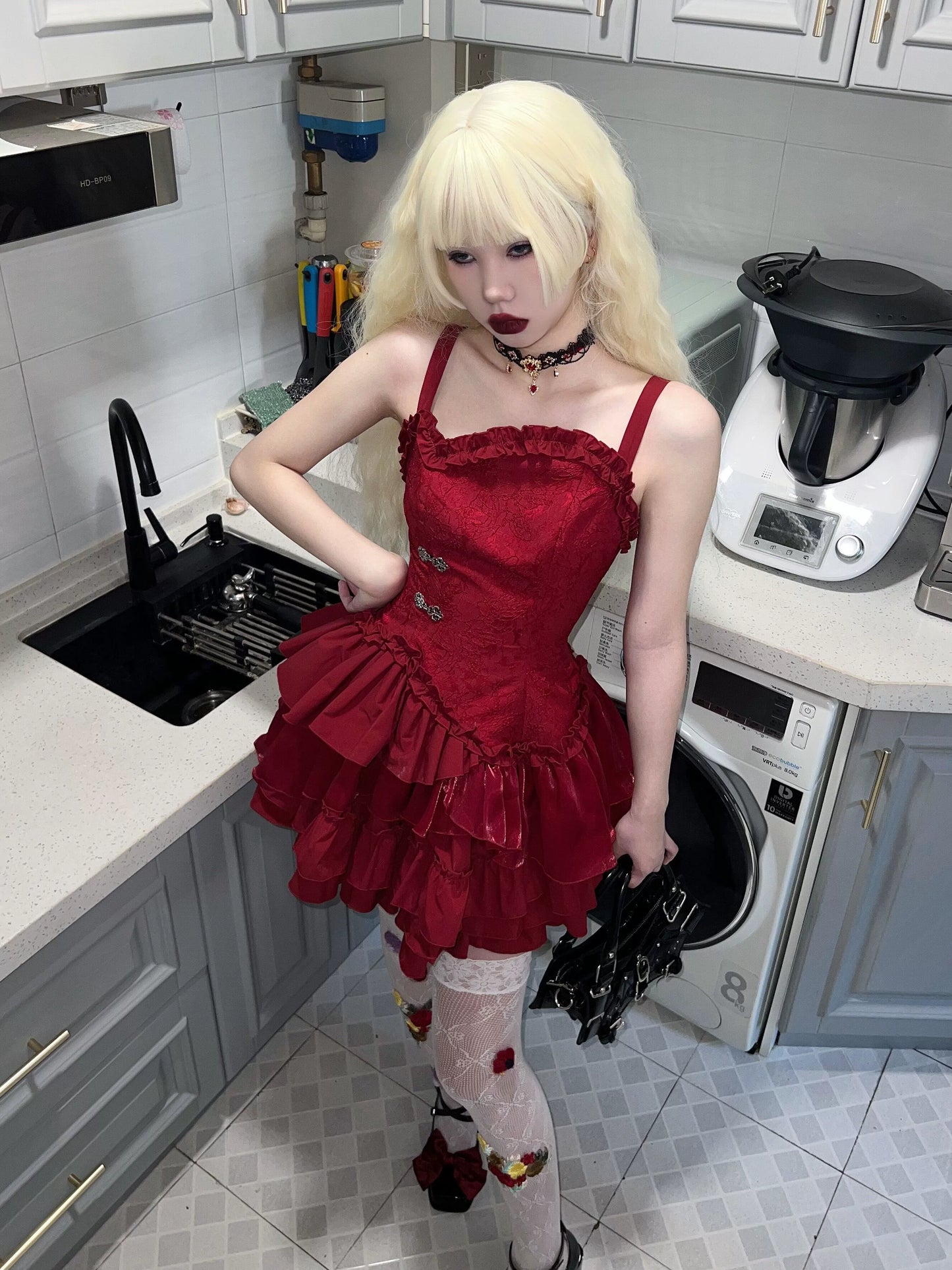 [Pre-orders available until 5/13] Night Visit Vampire Mini Jumper Skirt