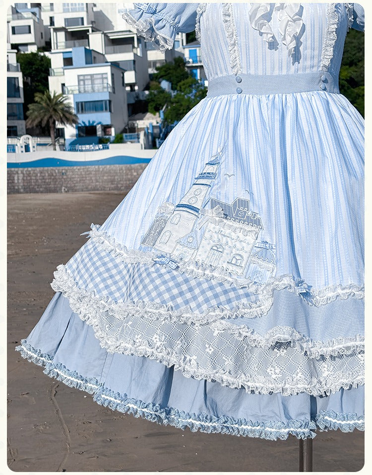 【受注予約6/18まで】The House by the Sea 半袖ワンピース