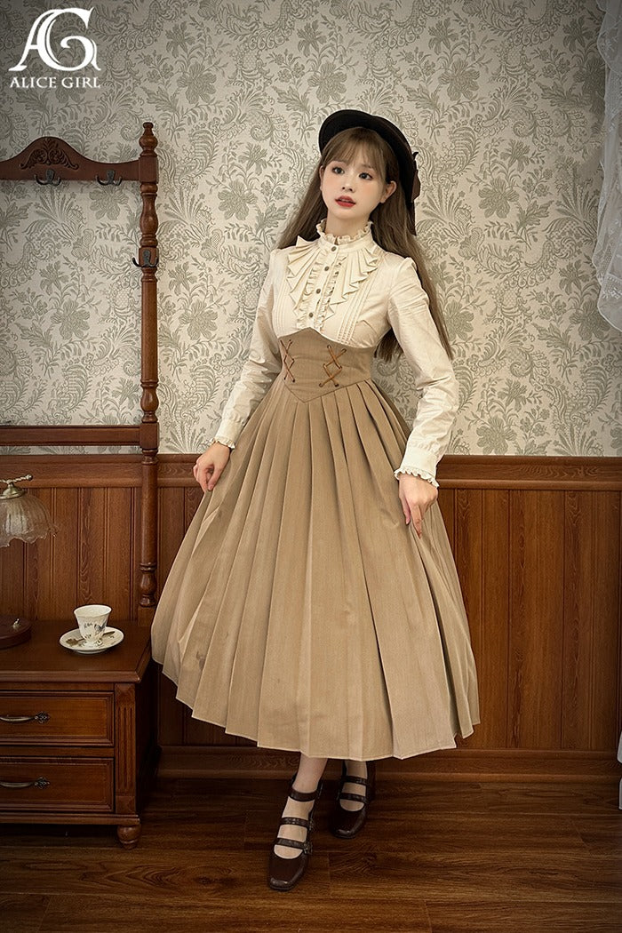 [Sale period has ended] Detective Butler Fake Two-Piece Style Dress