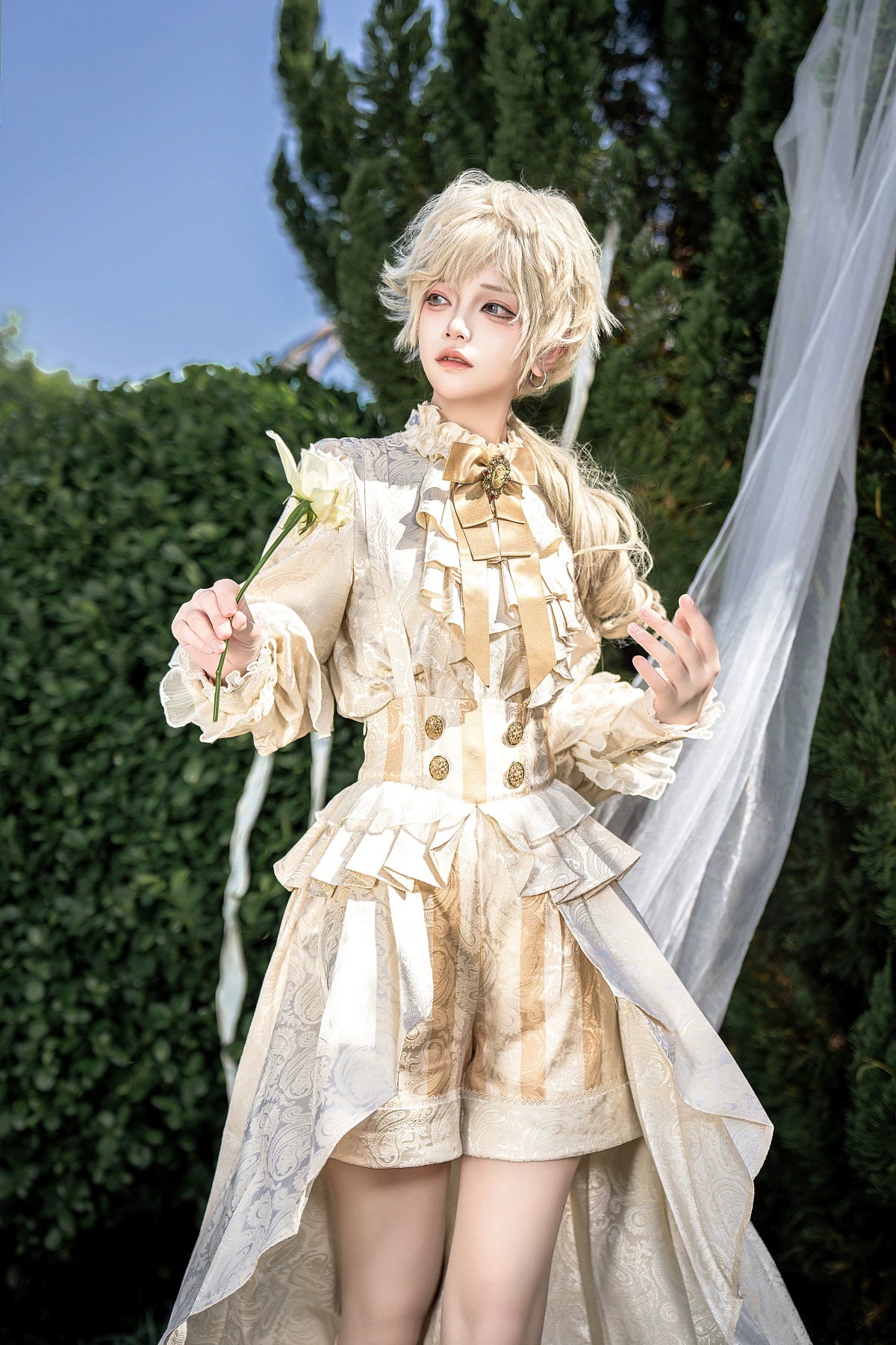 King of Gold 皇子系サスペンダーパンツセット