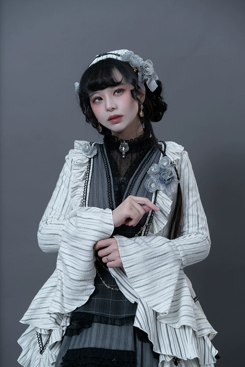 Monotone Camellia ジャンパースカート3点セット