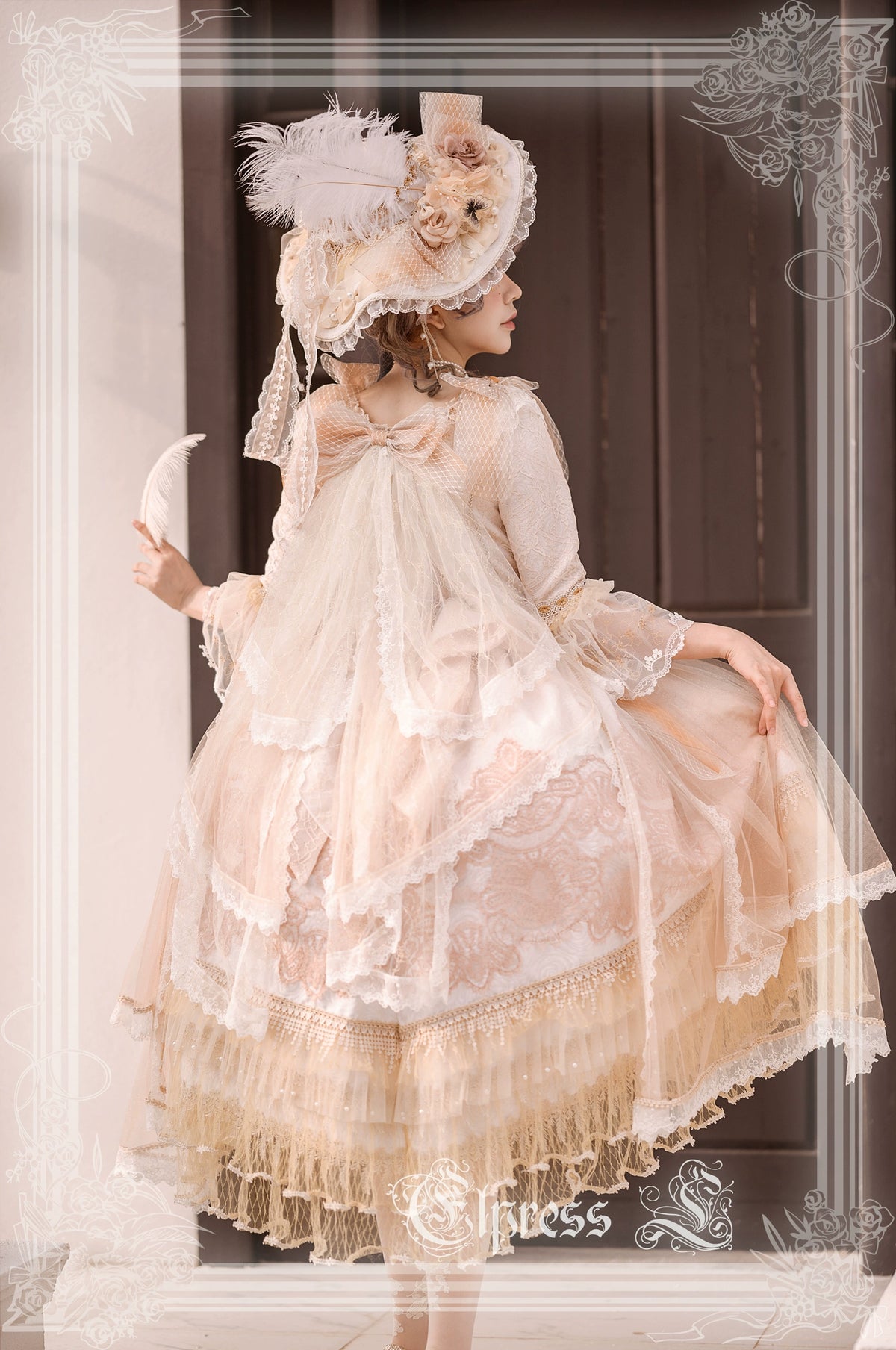 Diamond Crack 花と蝶のエレガンスドレス – ロリータファッション通販 Diamond Crack 花と蝶のエレガンスドレス – ロリータファッション通販