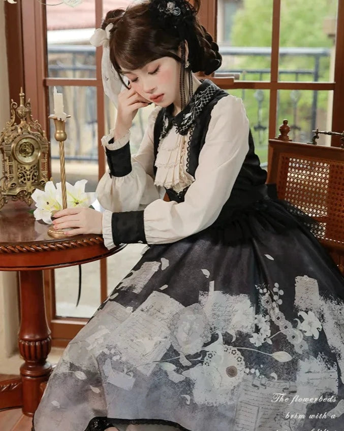 [Sale period ended] Lily Poetry long sleeve dress