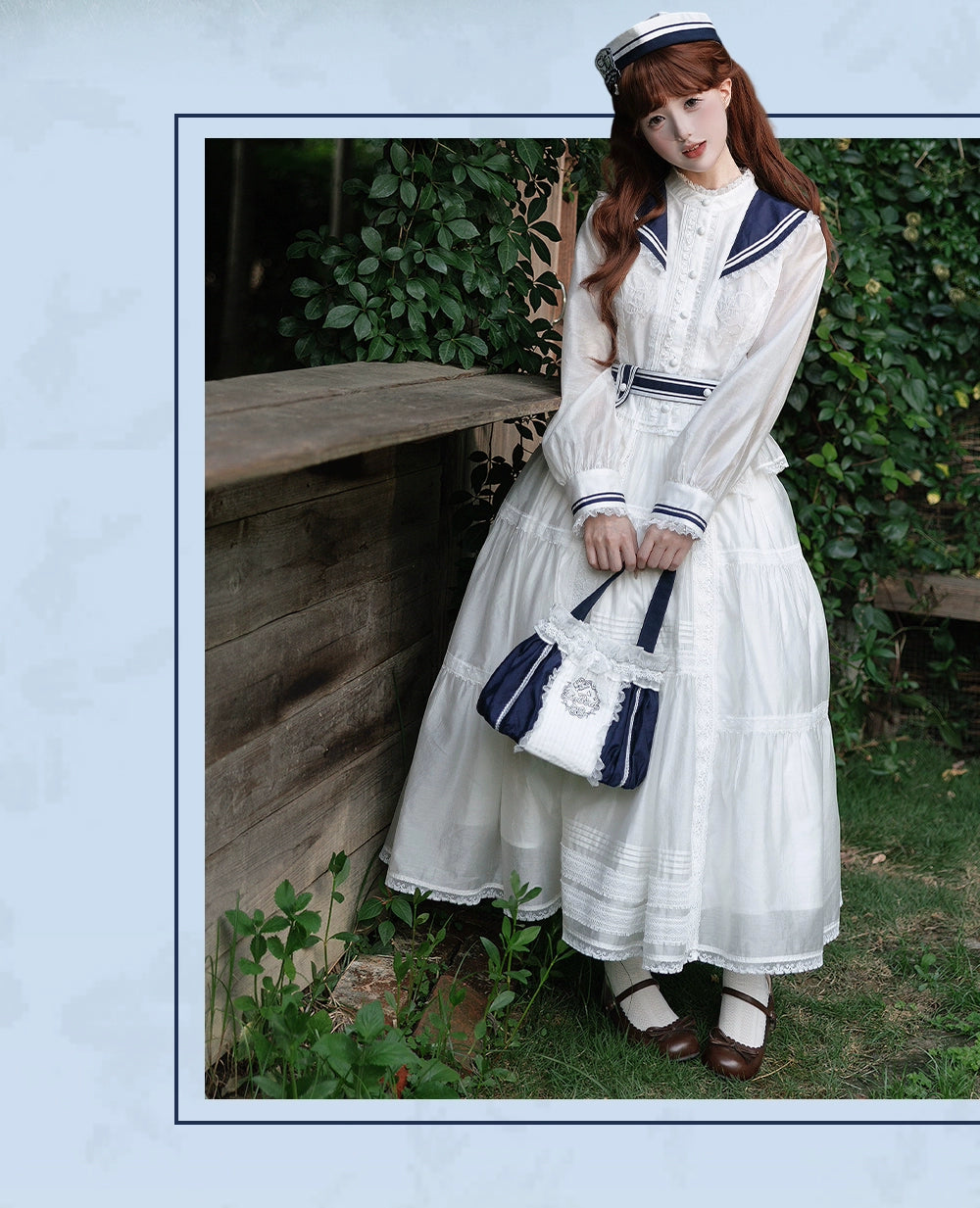 【受注予約8/31まで】Boundless Freedom マリンテイストトップス・長袖