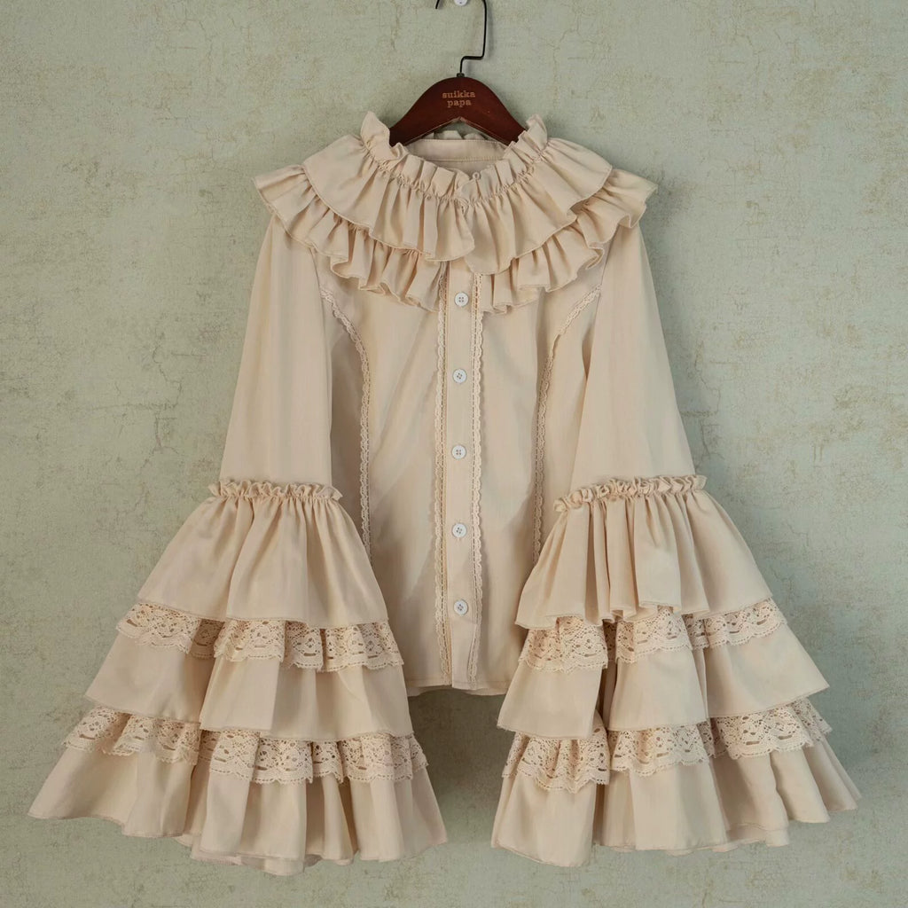 [Pre-orders until 12/12] Caramel Doll Princess Sleeve Blouse