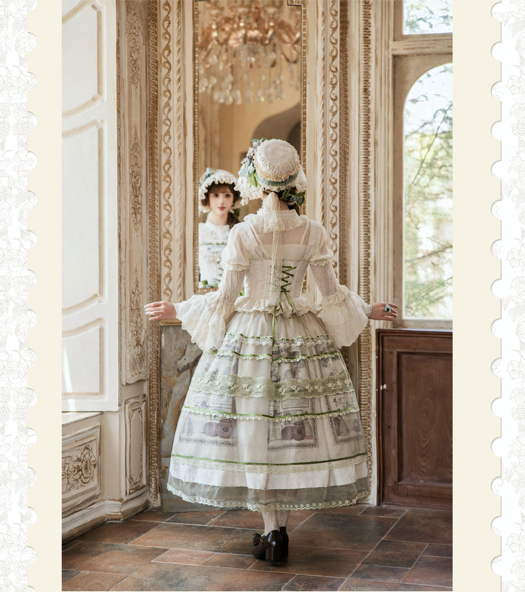 【受注予約6/29まで】Du'erfa Manor クラシカルスカート