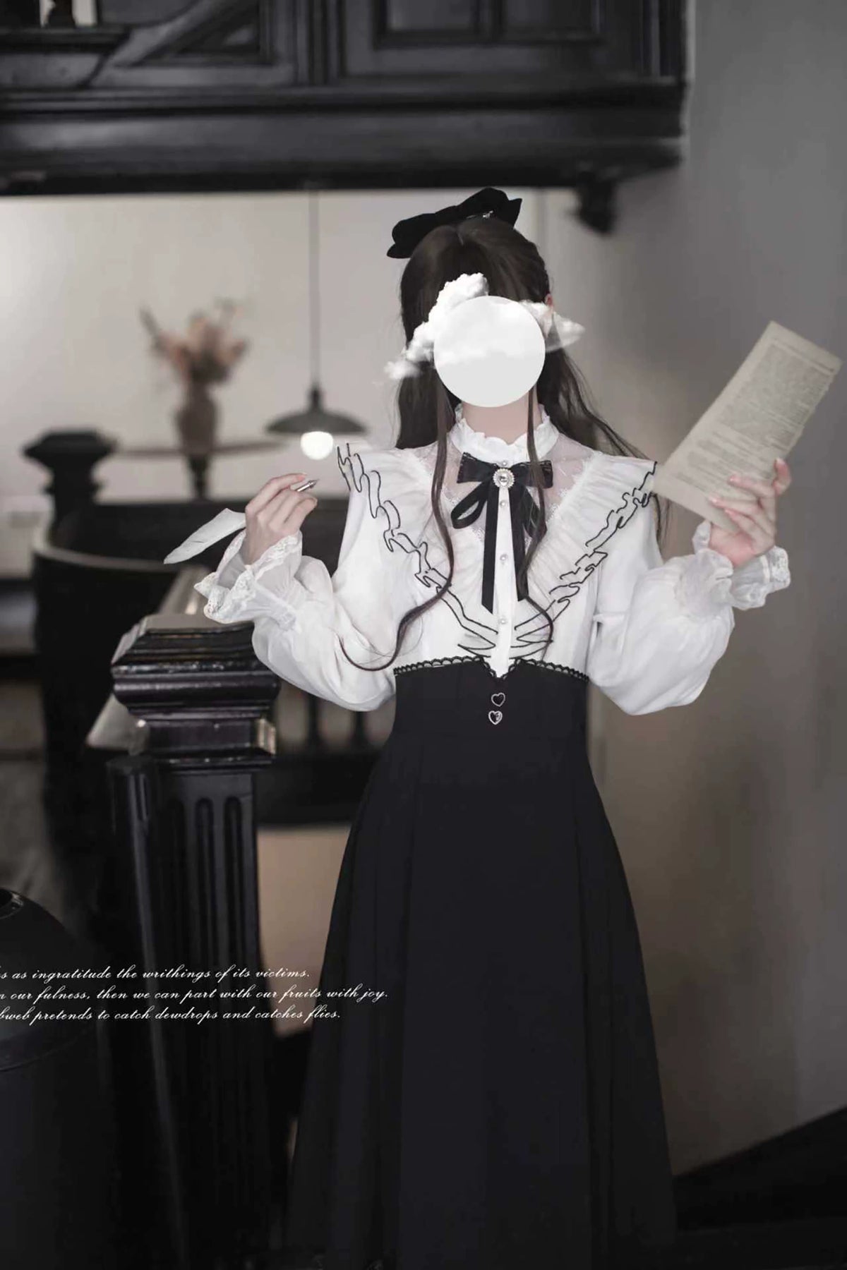 White Tea Whisper ドッキングワンピース