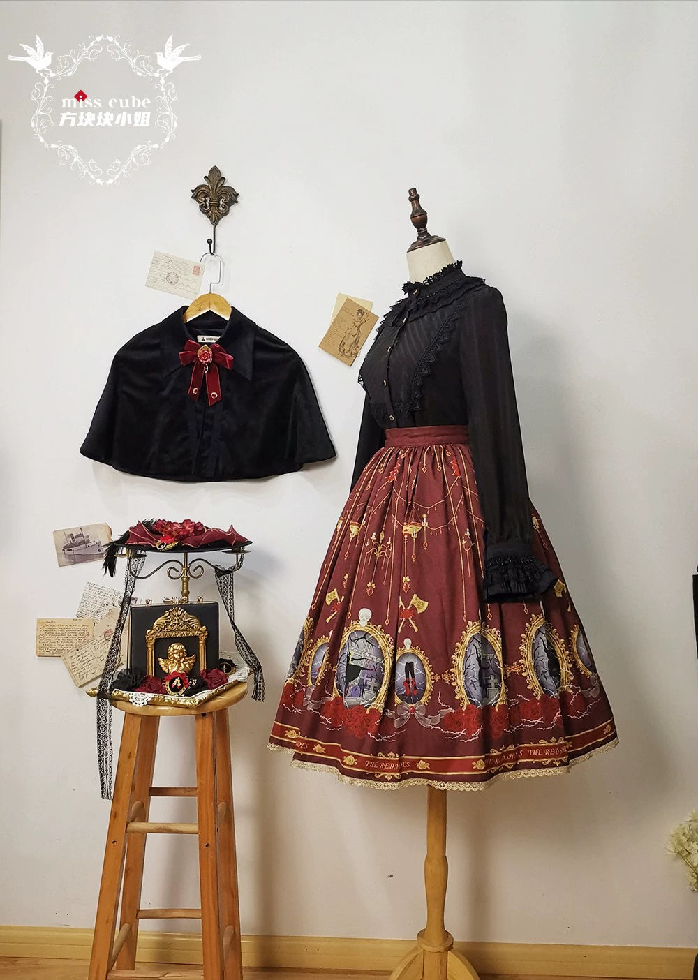 【予約販売】魔法信徒クラシカルジャボタイ付ブラウス