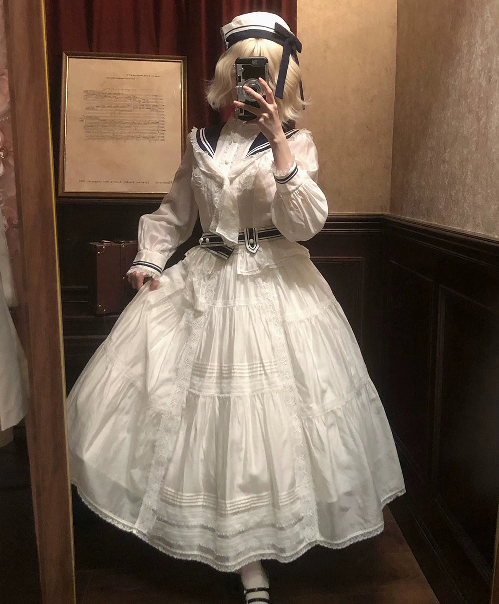 【受注予約8/31まで】Boundless Freedom マリンテイストトップス・長袖