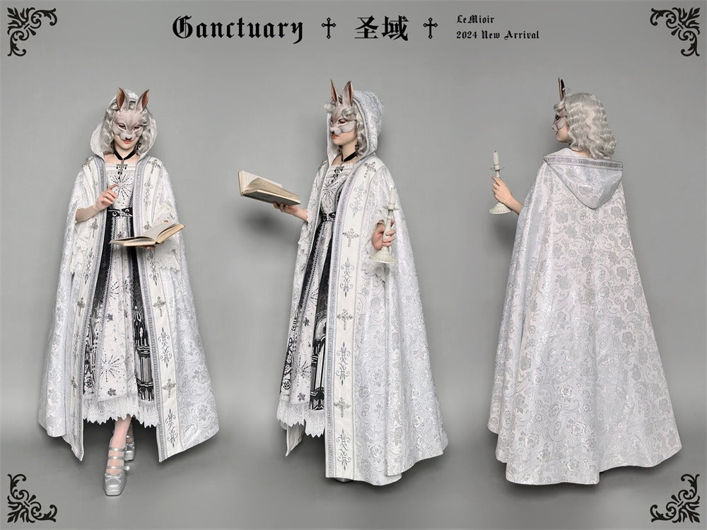 [Sale period ended] Sanctuary Gothic Lolita long cloak