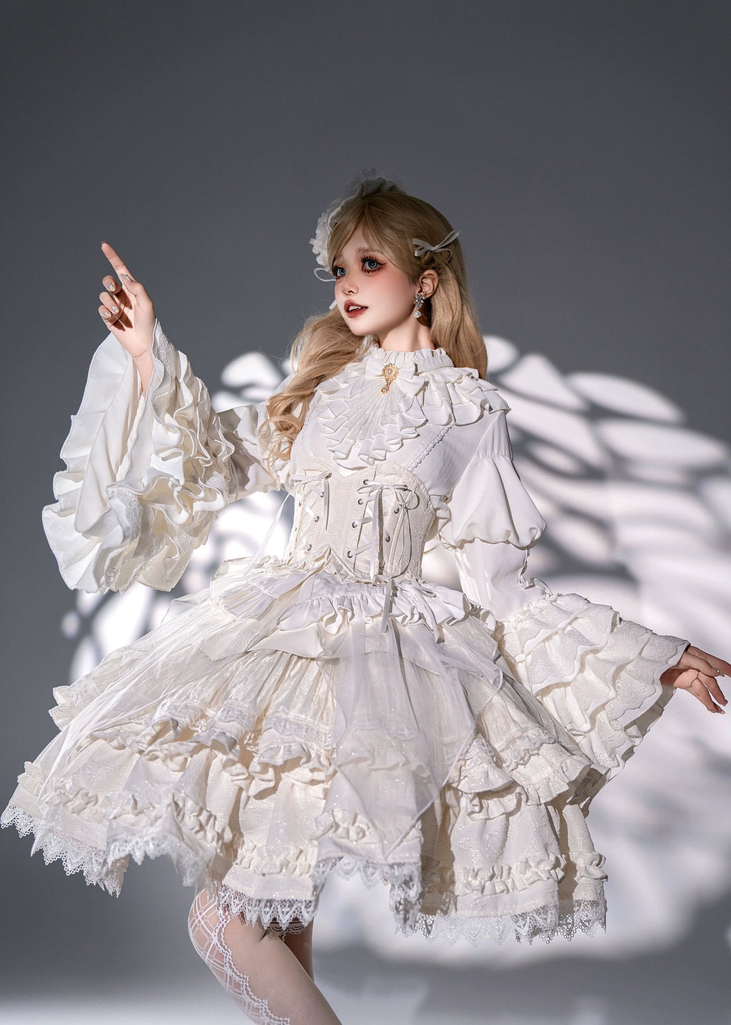 【再販・受注予約8/14まで】Good and Evil Angel 姫袖ブラウス