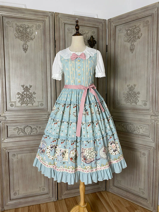 [Sales Period Ended] Sweetie Sheep Fake Layered Dress