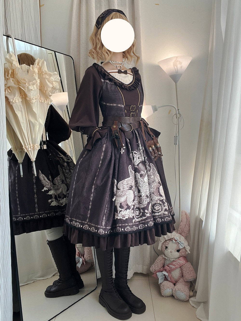 【予約販売】魂魄の匣 長袖ワンピース
