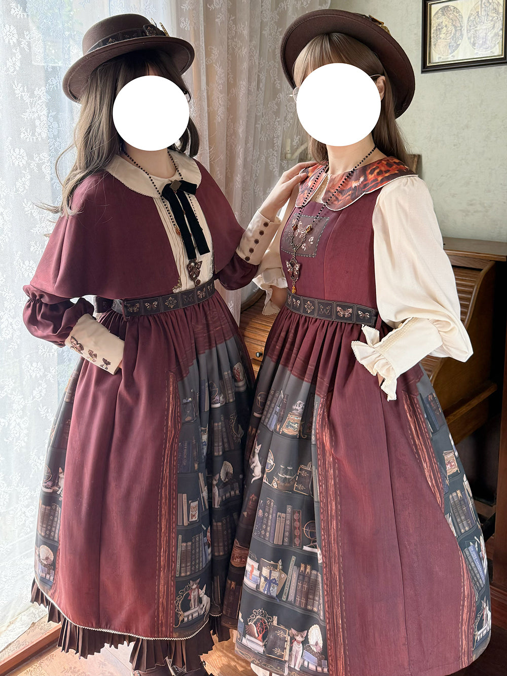 【予約販売】German Bookcase ジャンパースカート