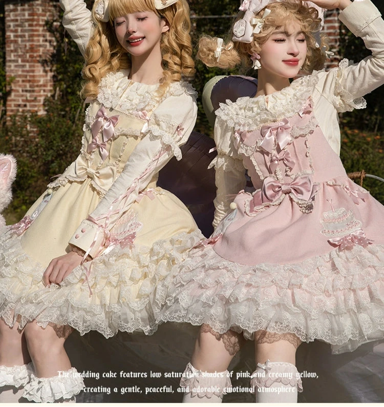 [Pre-orders accepted until 12/26] Sweet Wedding Cake Frill Blouse