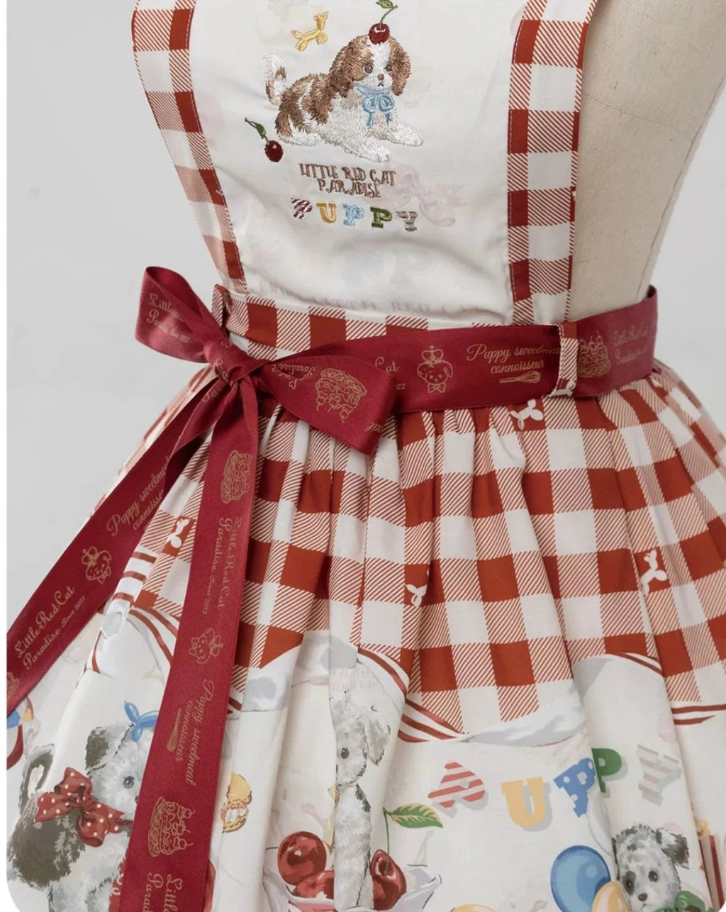 Puppy Patissier 2wayサロペットスカート