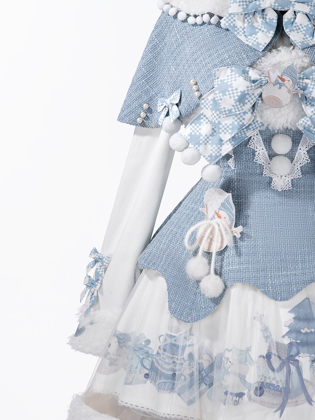 Winter Wonderland ジャンパースカートとマント