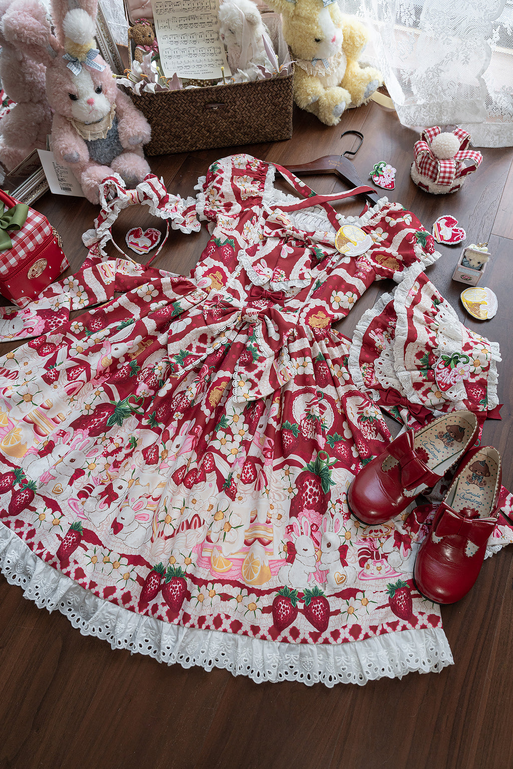 【受注予約4/13まで】Lemon Berry プリントワンピース