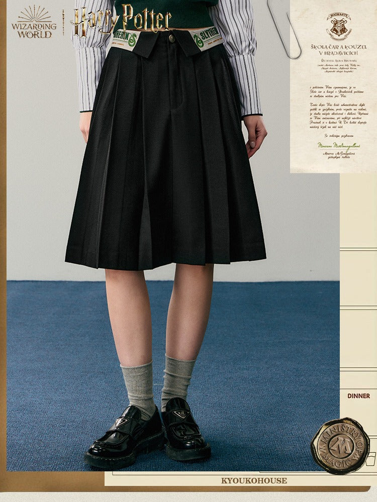 [Pre-order] Hogwarts School of Witchcraft and Wizardry Folded Pleated Skirt