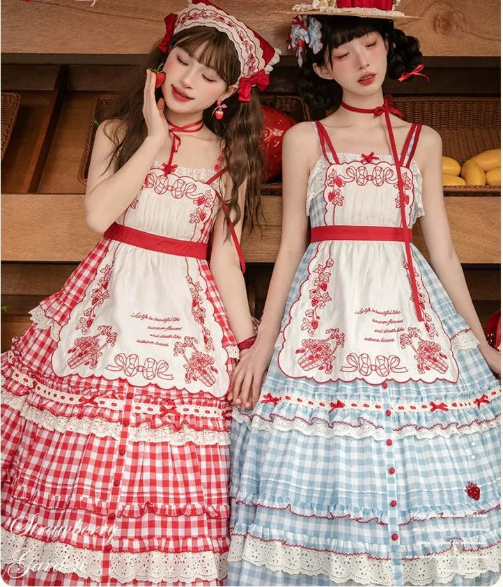 Strawberry Basket ジャンパースカート