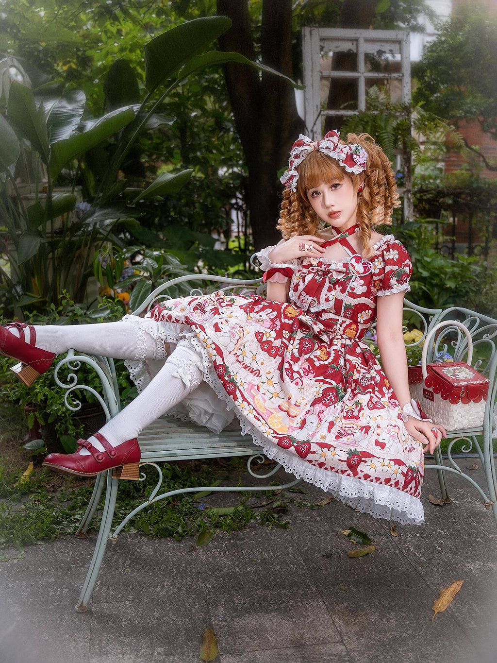 【受注予約4/13まで】Lemon Berry プリントワンピース