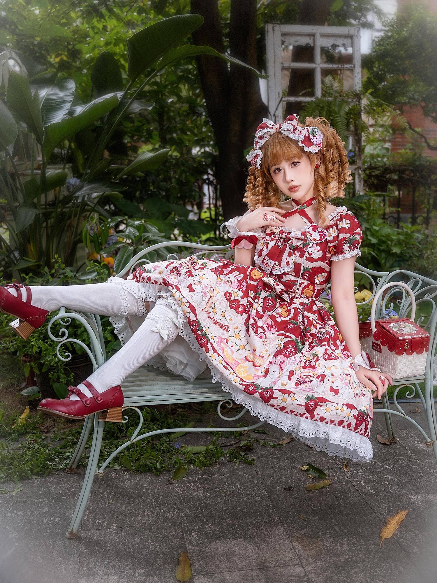 【受注予約4/13まで】Lemon Berry プリントワンピース