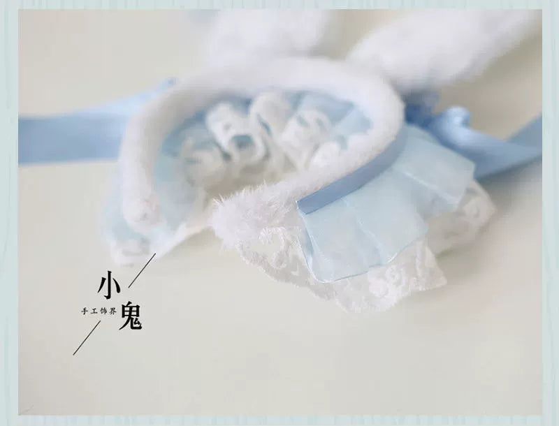 rabbit ear ribbon headband