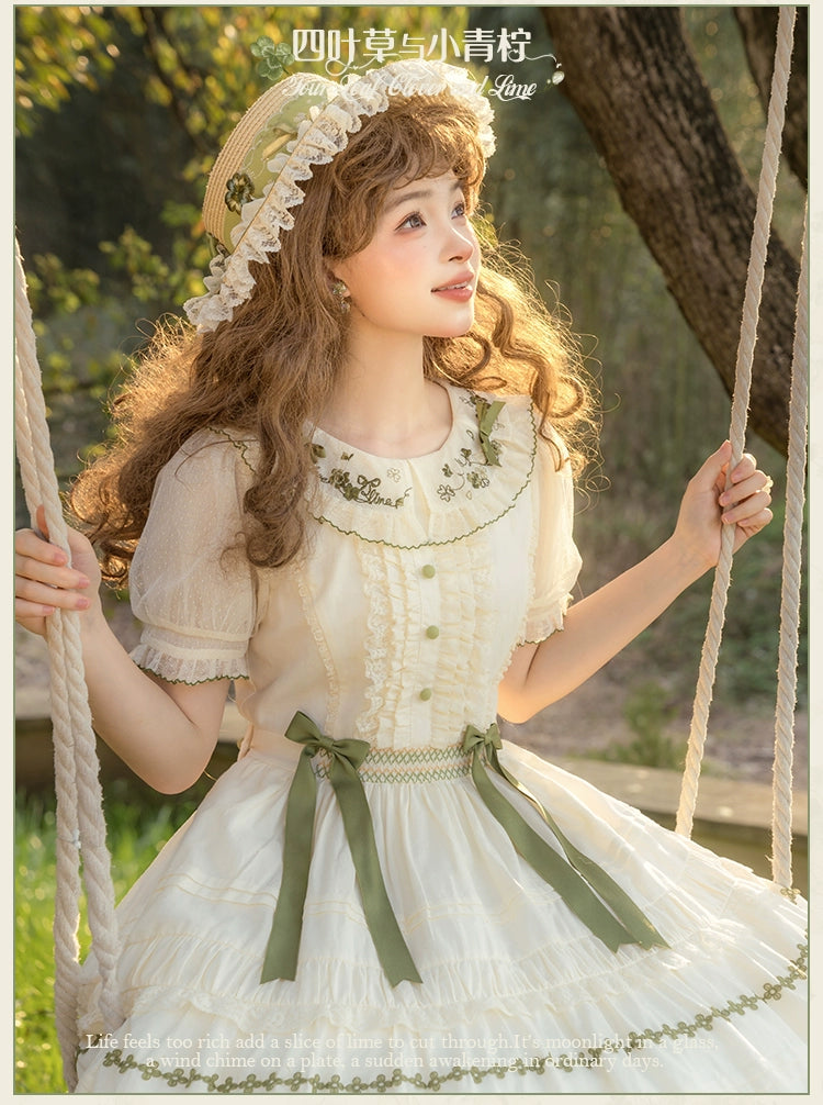同時購入のみ【受注予約5/18まで】Four Leaf Clover and Lime アクセサリー