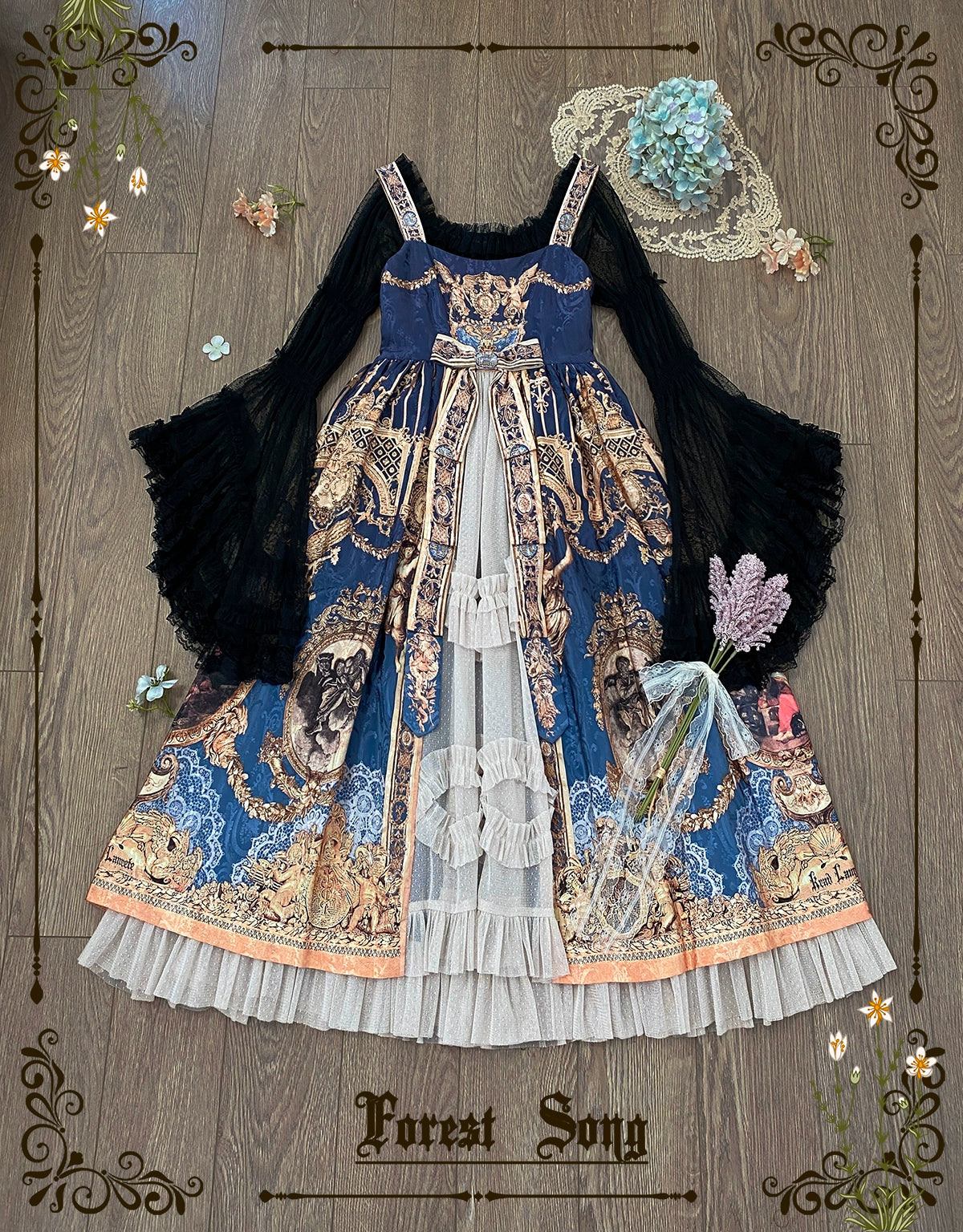 【受注予約8/27まで】Chloris 姫袖ブラウス