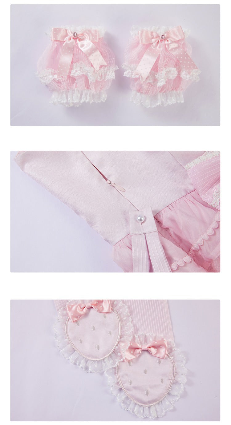 [Pre-orders until 2/10] Swing Strawberry Angel Luxury Jumper Skirt